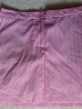 Izod Pink and White Seersucker Skirt